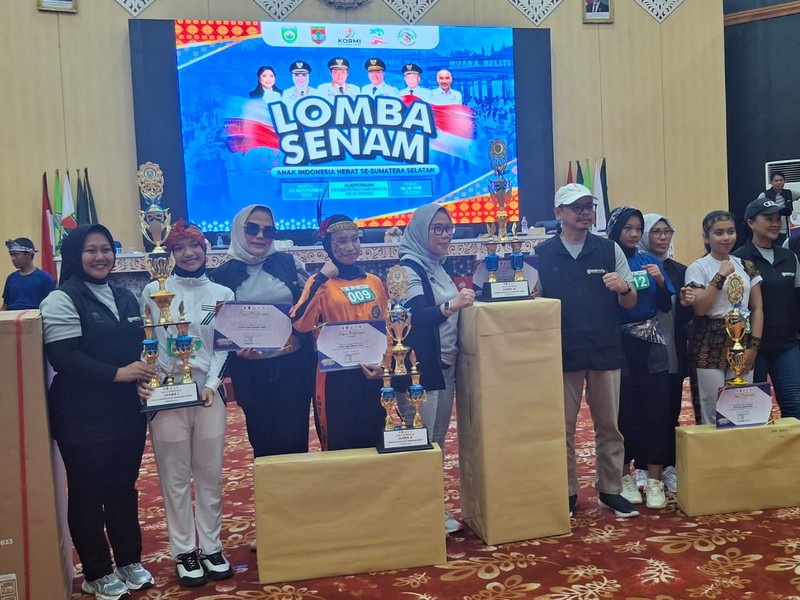 Team Senam SMAN 2 Muara Enim Meraih Juara 2 Tingkat Provinsi Sumatera Selatan Tahun 2025